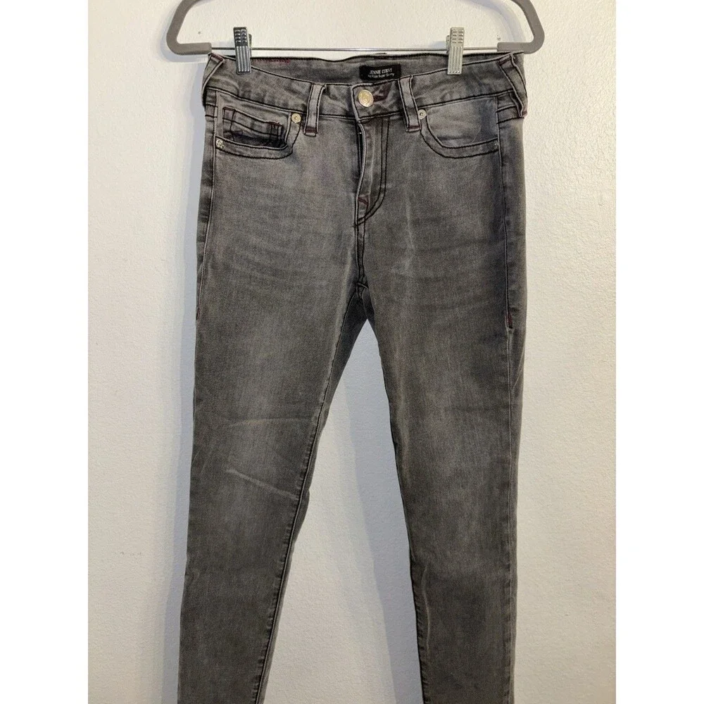 True Religion Jeans JENNIE Curvy SUPER SKINNY Denim Pants Women's Jeans Size 27